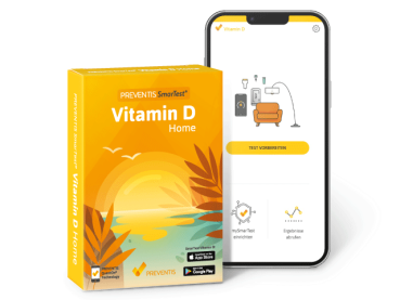 Vitamin D Status im Blut testen - Der Preventis-Test für zu Hause - mit Sofortauswertung